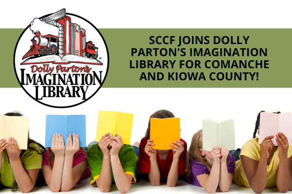 Dolly Parton's Imagination Library is available to SCCF's entire service area!