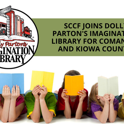 Dolly Parton's Imagination Library is available to SCCF's entire service area!